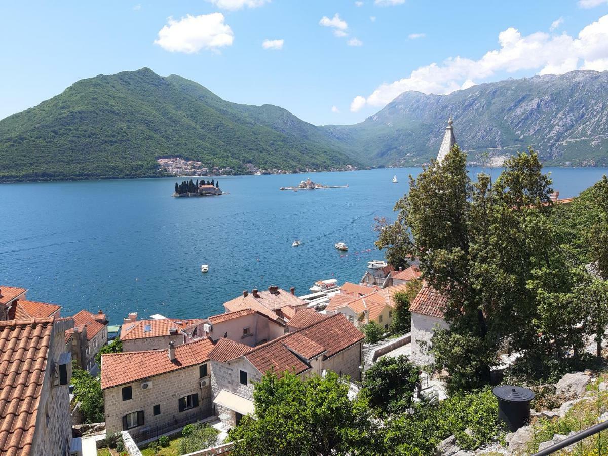 Ferienwohnung Bella Vista Zmukic Perast Exterior foto